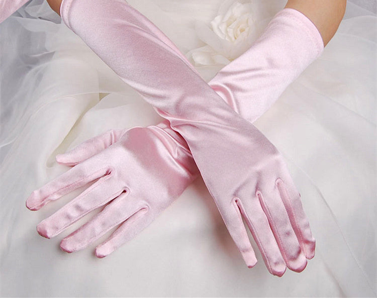 Bridal Gloves Wedding Dress Show Banquet Limorista