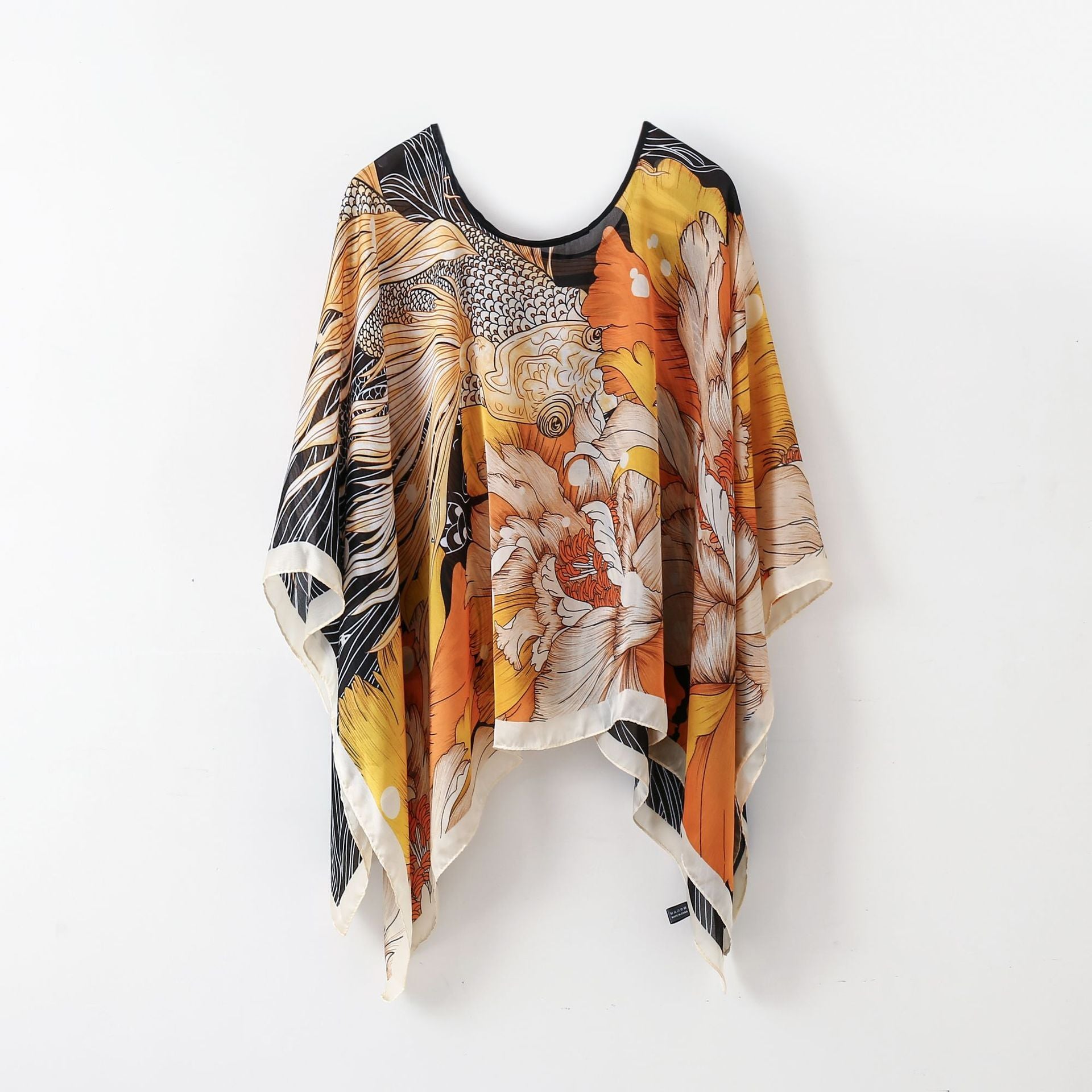 Pullover Shawl Outerwear Cover-up Multifunctional Scarf Limorista