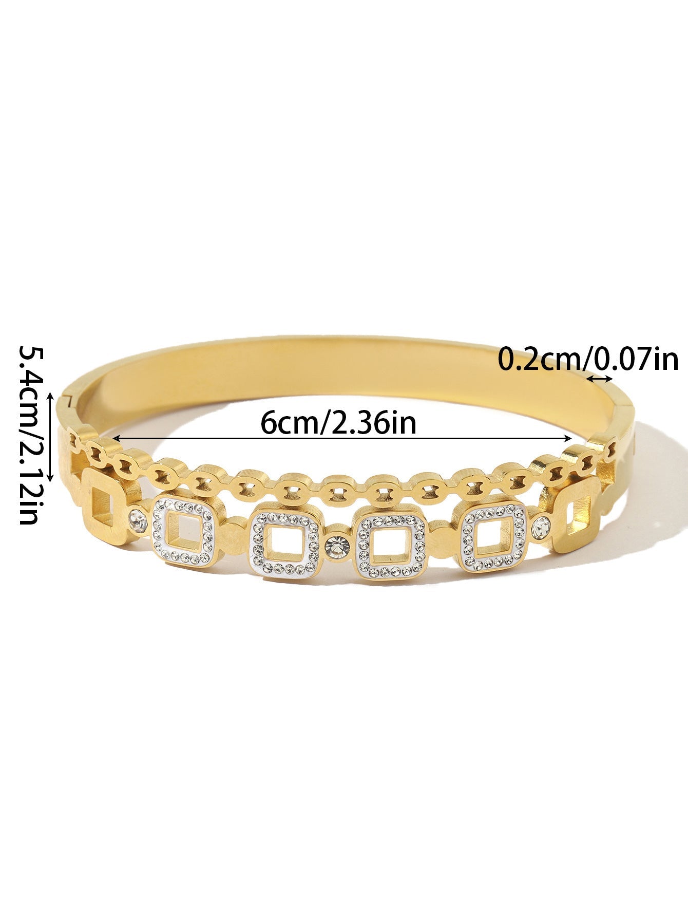 Stainless Steel Electroplated Bracelet For Women Limorista