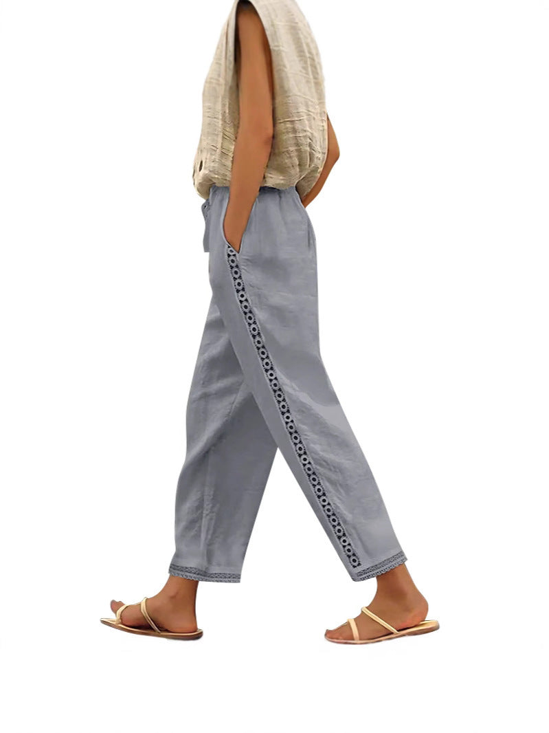 Beauty Clothing Loose Wide-leg Pants Casual Limorista