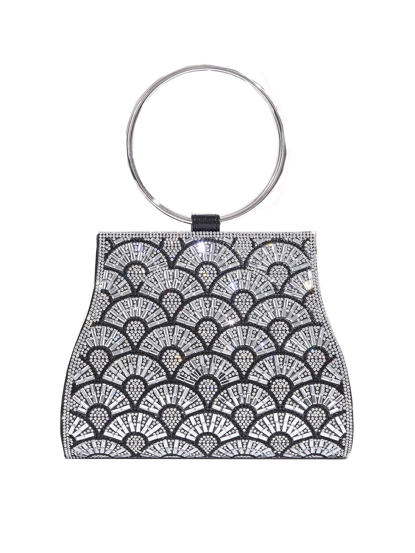 Dinner Bag Inlaid With Diamond PU European And American Chain Limorista