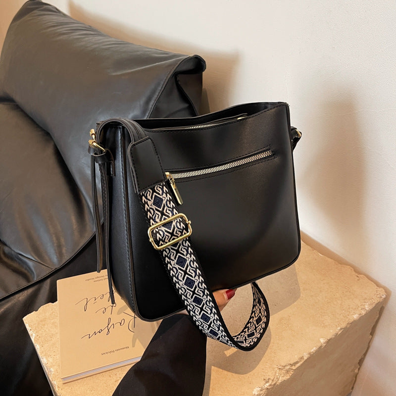 Fashion Soft Leather Bucket Bag For Women Limorista