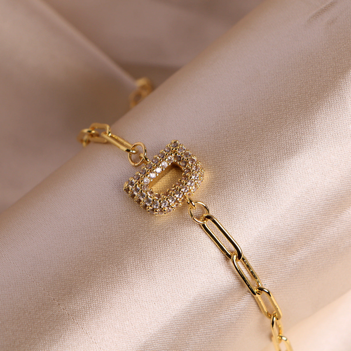 18K Bubble Balloon 26 English Zircon Clip Bracelet Limorista