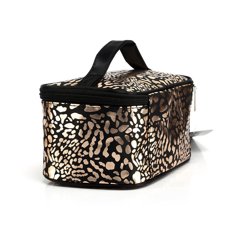 Large Capacity Handbag Leopard Print Cosmetic Bag Limorista
