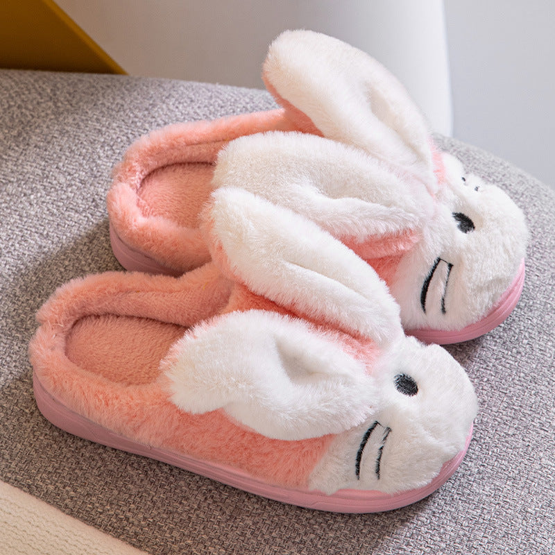 Cartoon Bunny Home Warm Children&