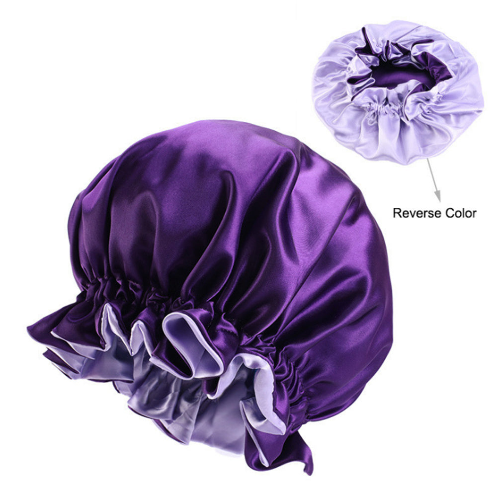 Double Satin Lace Nightcap Extra Large Round Limorista