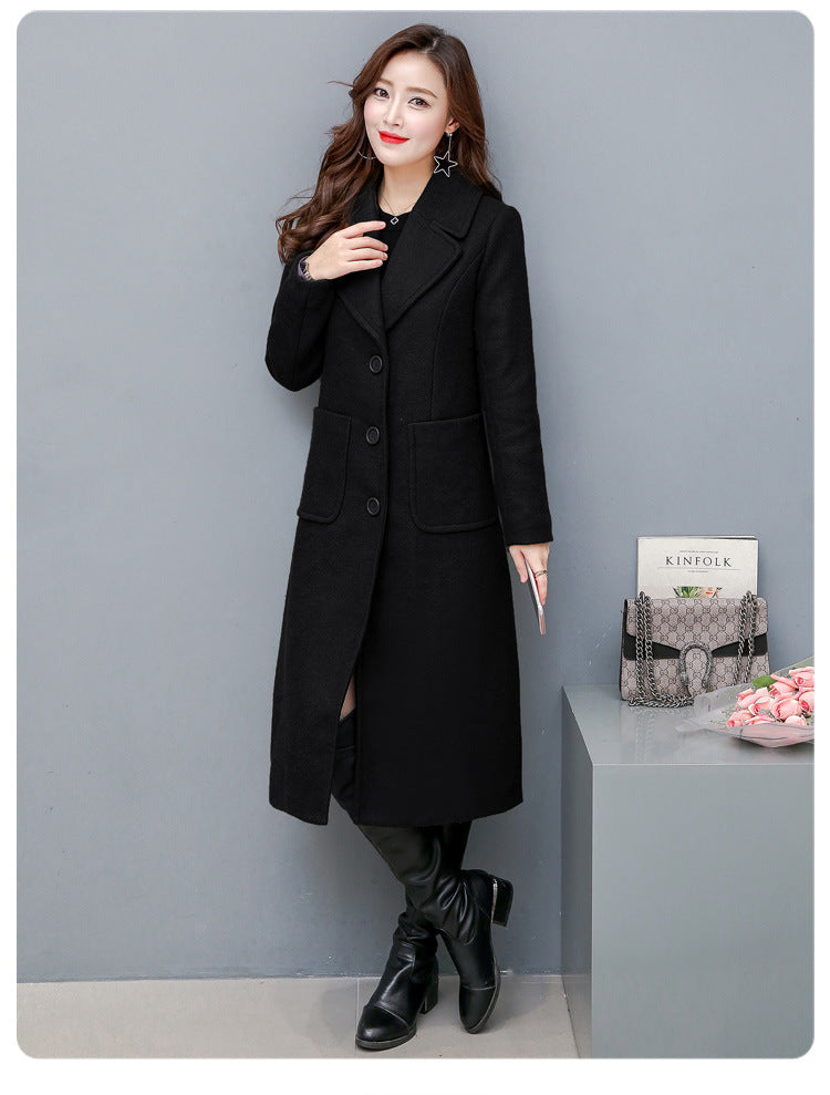 Fashionable Over-the-knee Woolen Women&