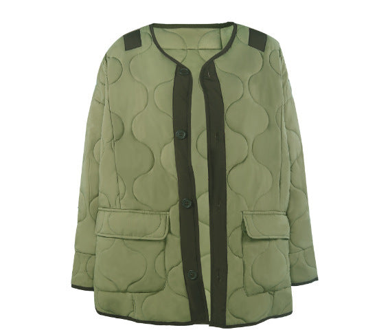 Single-breasted Fashion Casual Padded Jacket Limorista