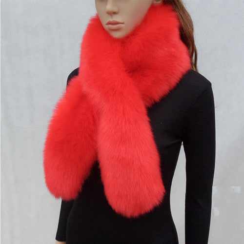 Faux Fur Rabbit Fox Collar Shawl Limorista