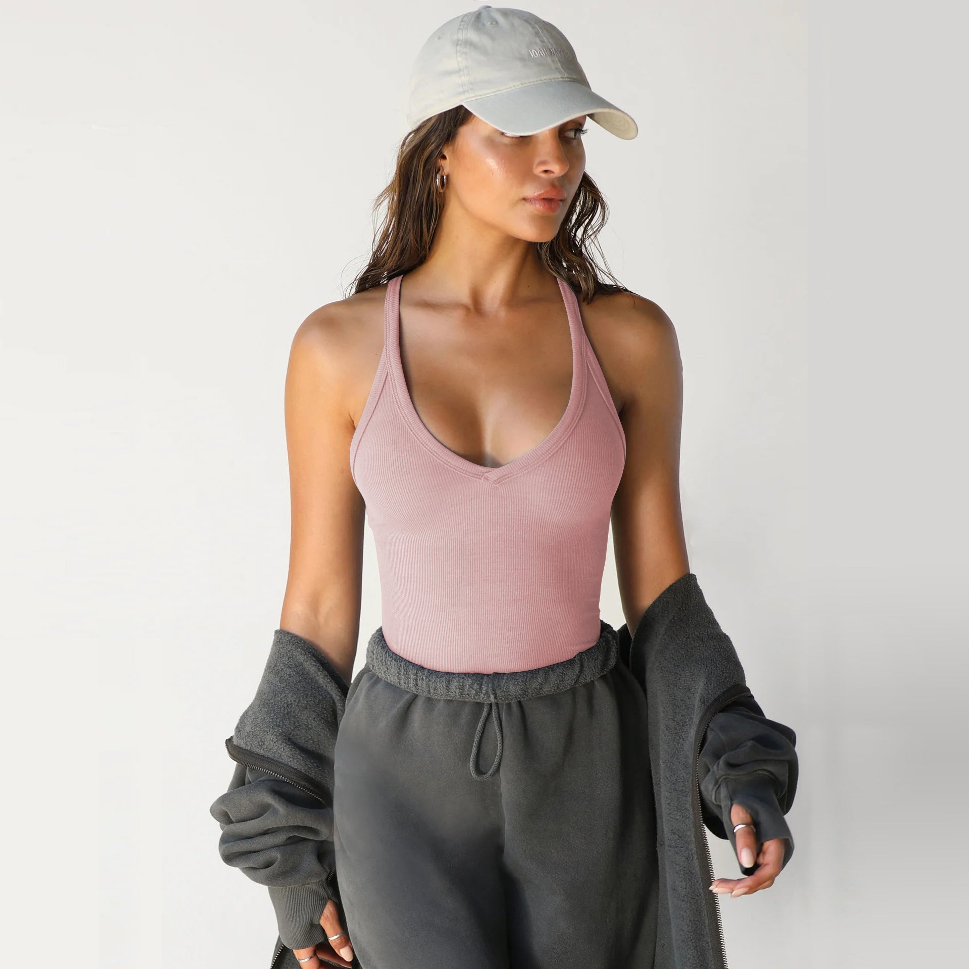 Knitted Vest European And American Women&