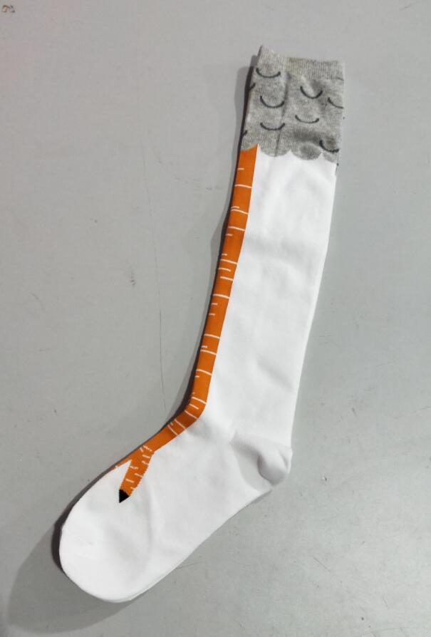 Spring And Autumn Knee Socks Funny Chicken Socks Limorista