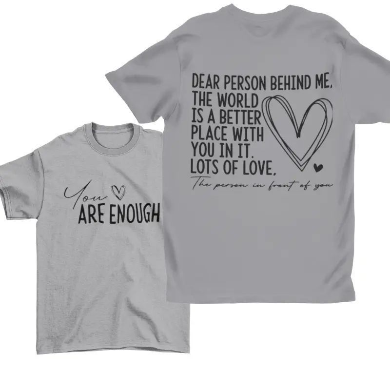 Spring Summer Pure Cotton ARE ENOUGH Pullover Short-sleeved Shirt Limorista