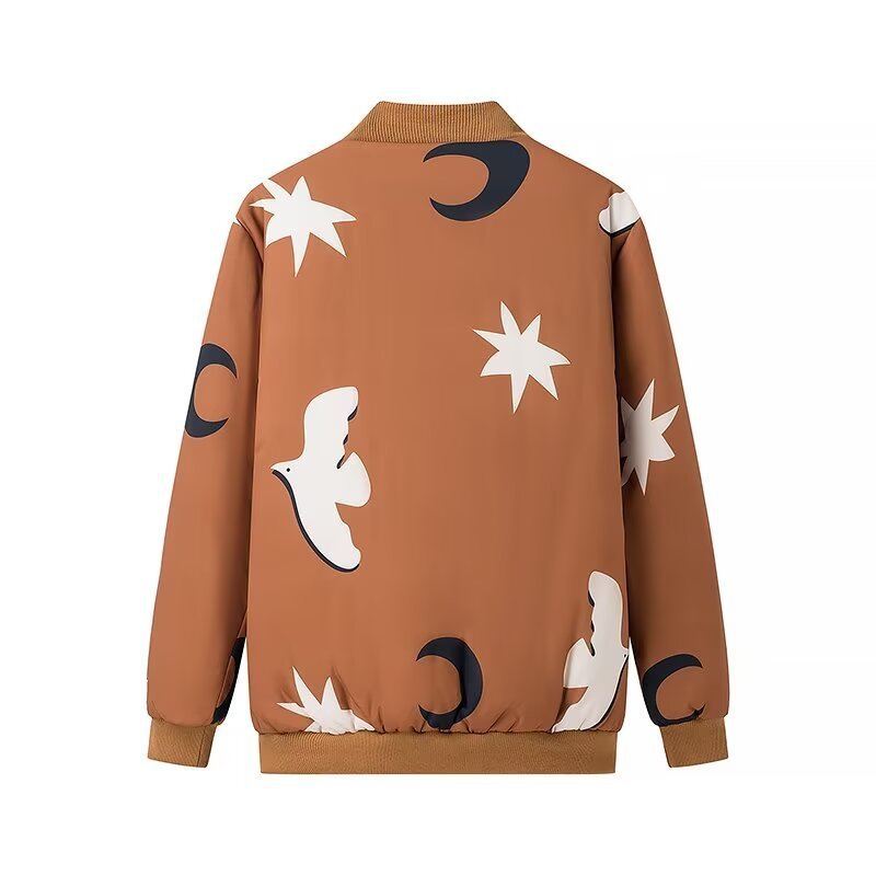 Autumn New Fashion All-match Casual Printed Coat Limorista