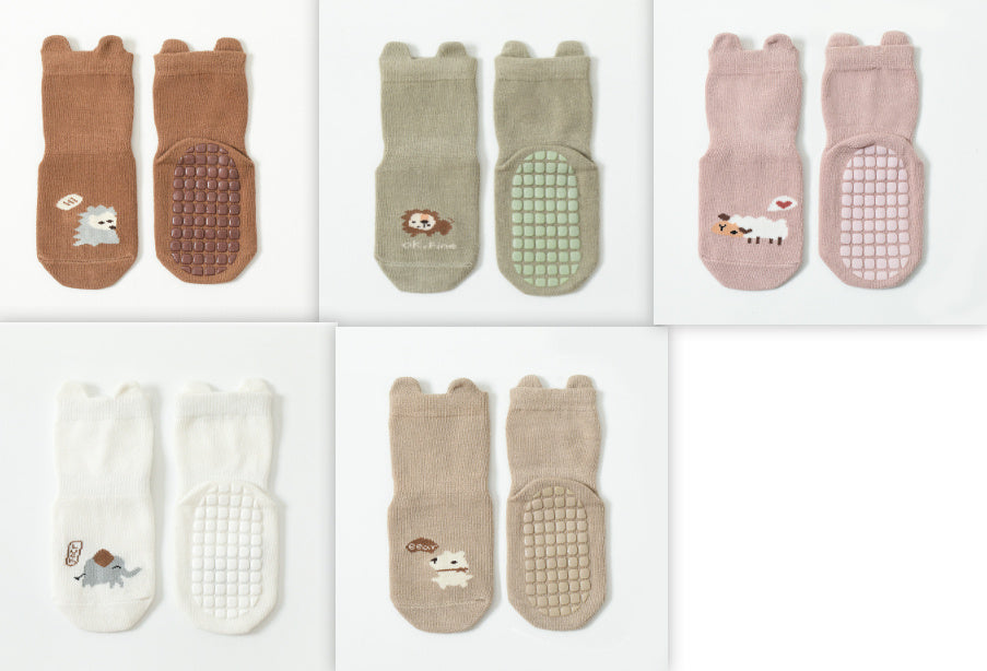 Baby Floor Socks Indoor Full Base Rubber Anti-slip Cooling Insulation Cylinder Limorista