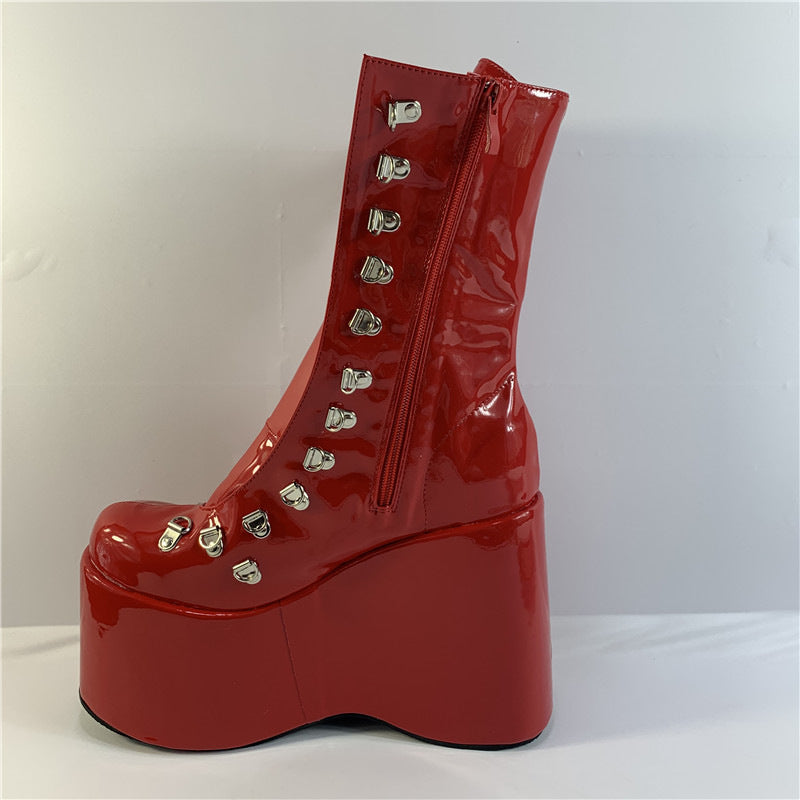 Casual Flat Platform High-top Low-top Shoes Limorista