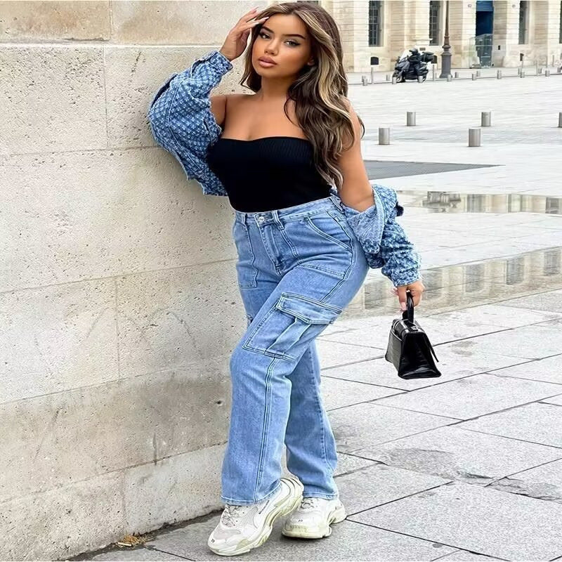 Cargo Jeans Women&