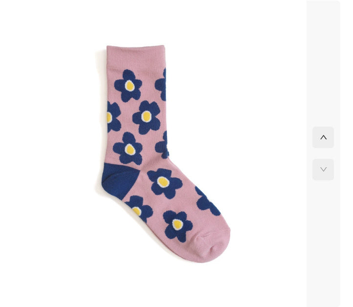 Cute cartoon flower socks cotton girl in stockings Limorista