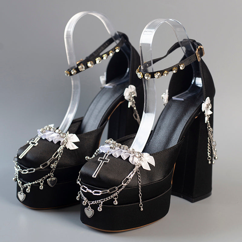Thick Soled Hentian High Heels Limorista