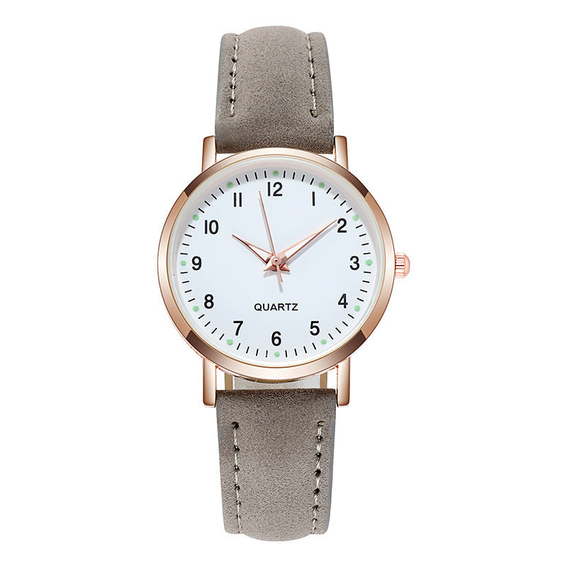 Casual Simple Digital Retro Ladies Quartz Watch Limorista