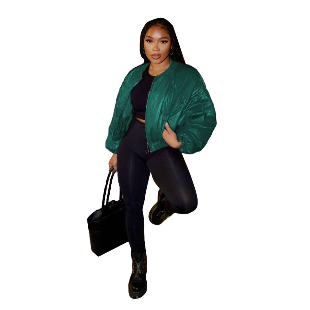 European And American Solid Color Women&