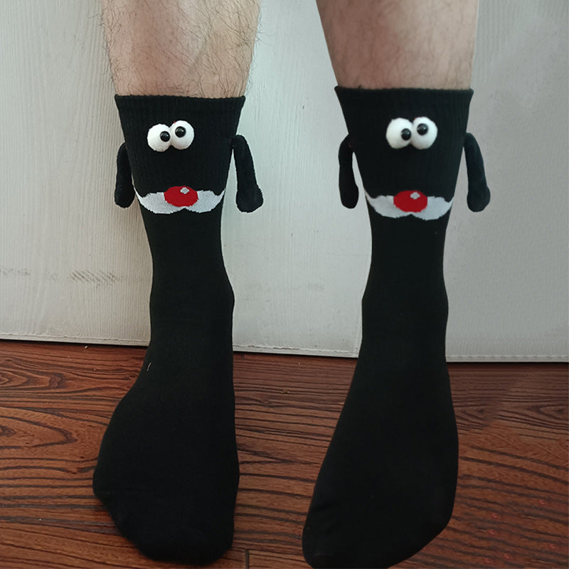 Halloween Hand Socks Couple Magnet Suction Handle Christmas Stockings Limorista