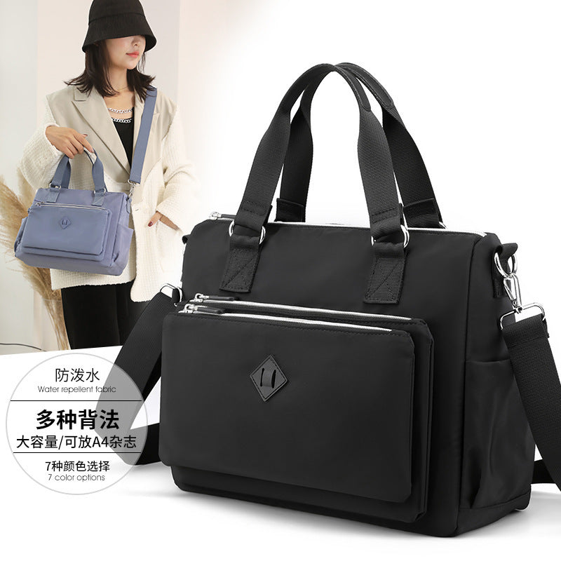 Fashion Trendy One-shoulder Bag Multi-layer Waterproof Nylon Women Limorista