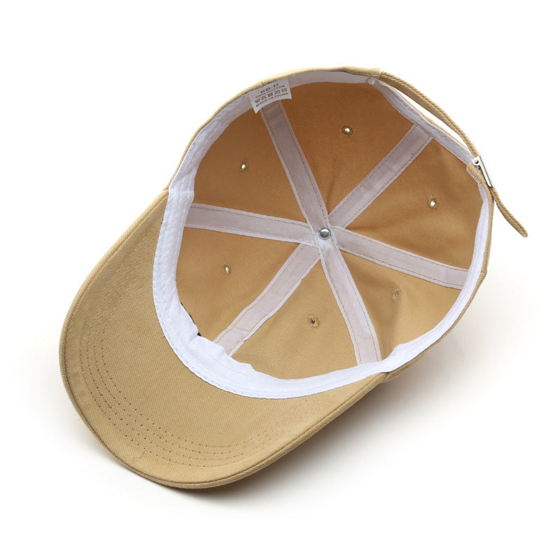 Japanese Fashionable Retro Female Letter Embroidery Baseball Cap Limorista