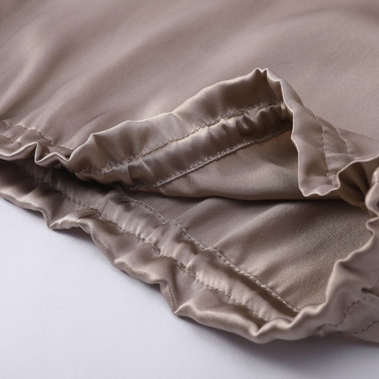 Silk Long Tube Nightcap Hair Care Thermal Heat Cap Limorista