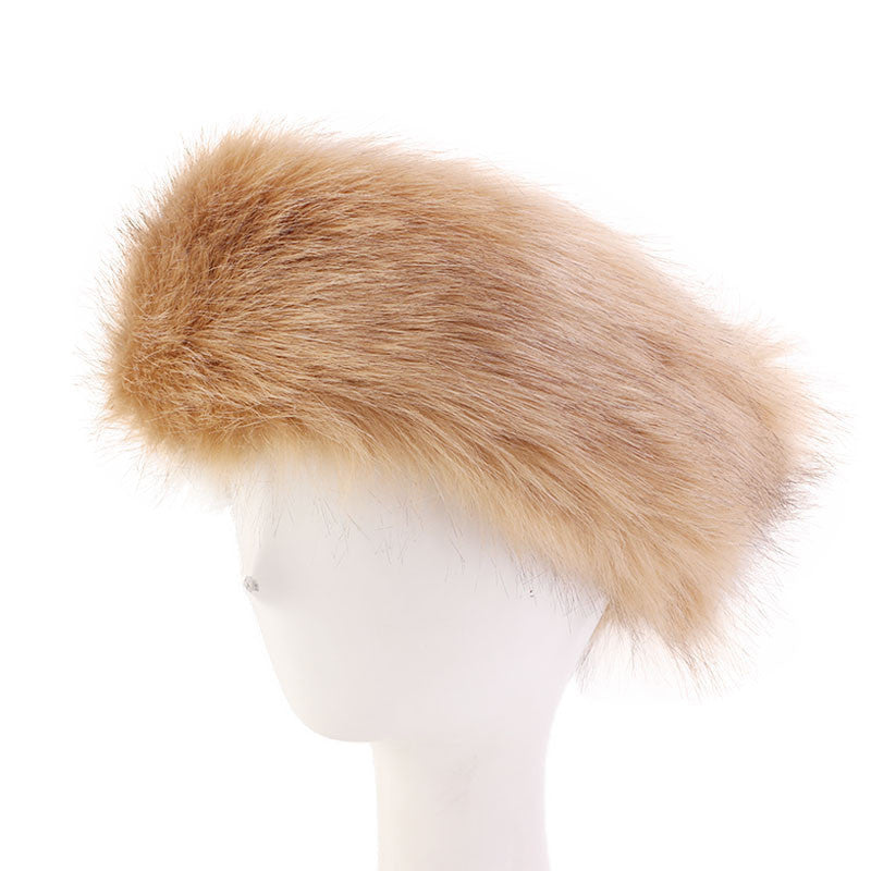 Warm Fur Headband Plush Ear Protectors Limorista