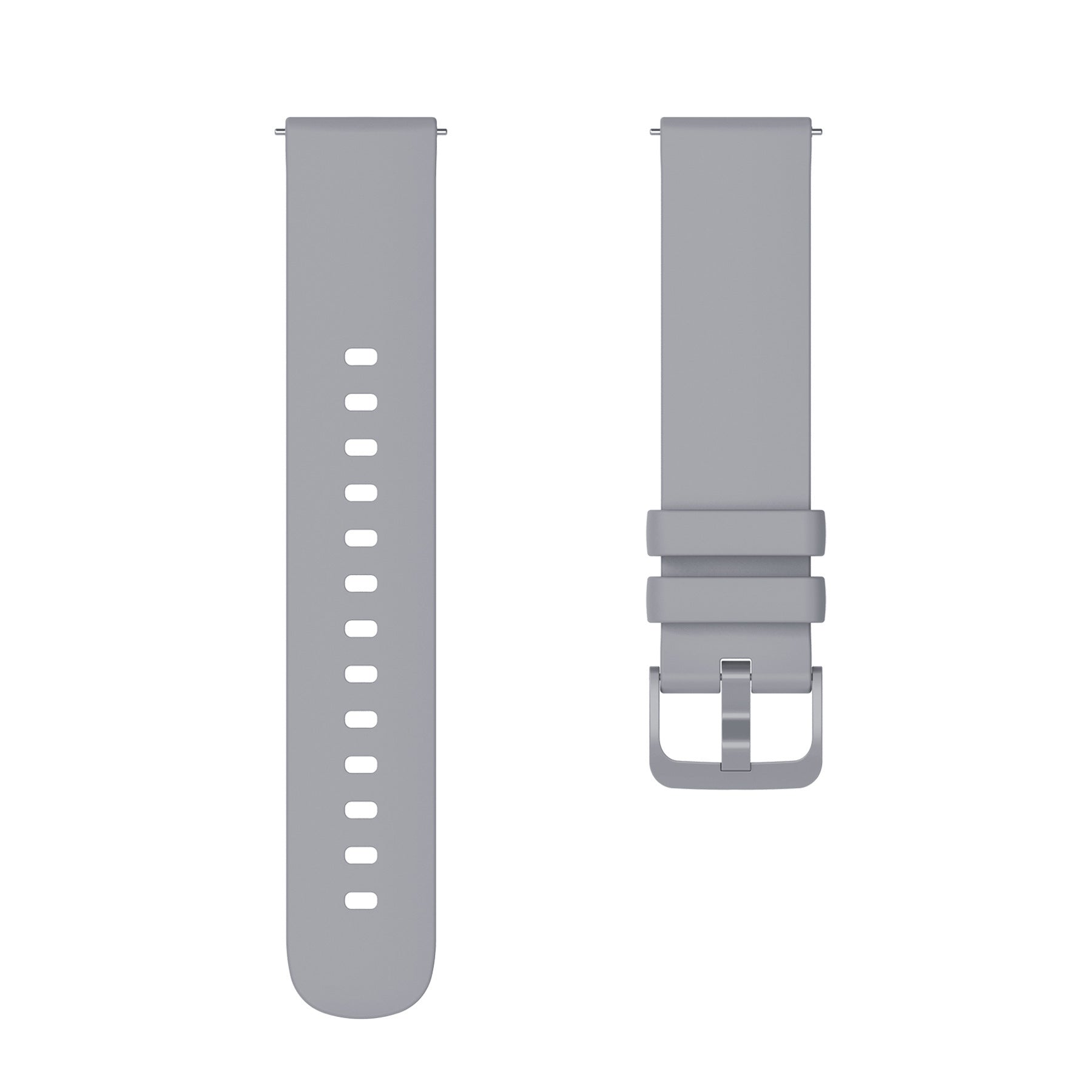 Flat Same Color Buckle Universal Silicone Strap Limorista