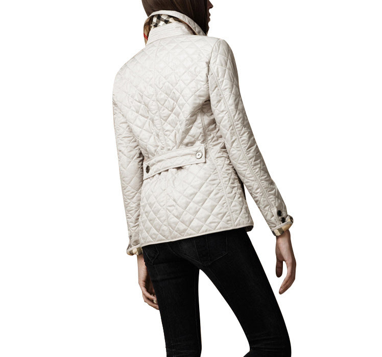 Fashionable Temperament Lapel Single-breasted Slim-fit Warmth Limorista