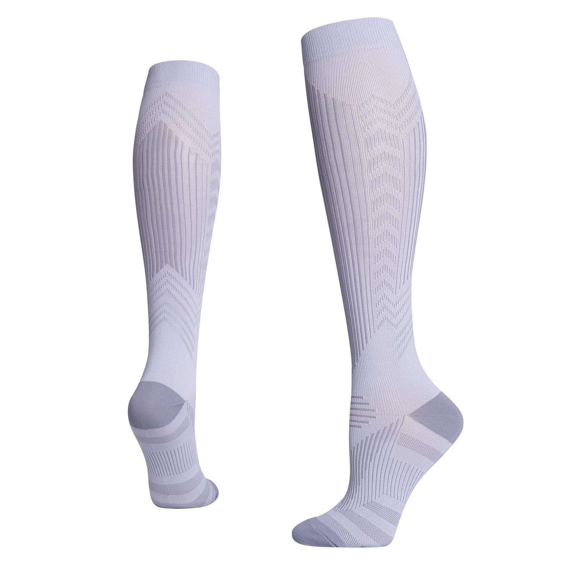 Sports Long Compression Socks With Reflective Strips Limorista