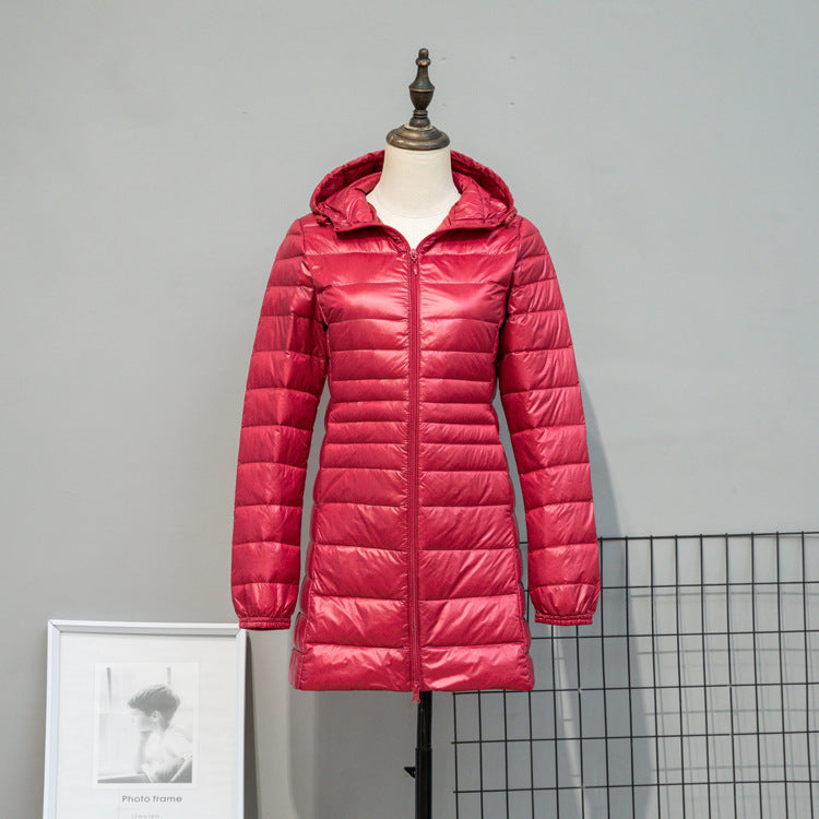 Autumn And Winter Lightweight Down Jacket Women&