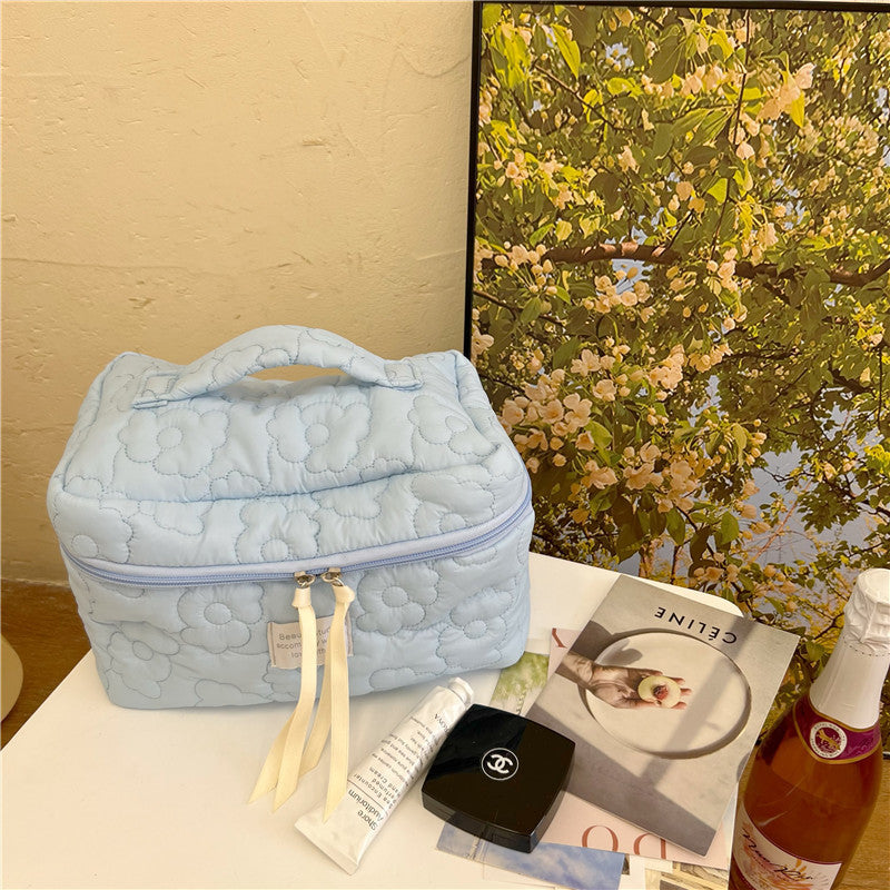 Ins Soft Flower Cosmetic Bag Limorista