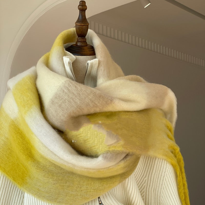 Shooting Travel Matching Autumn And Winter Scarf Limorista