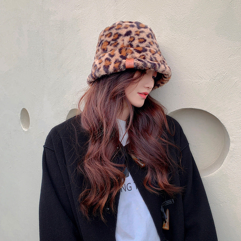 Fleece-lined Warm Face-covering Bucket Hat Limorista