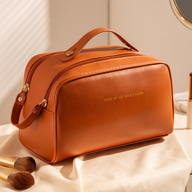 Plaid Pillow Cosmetic Bag Women&