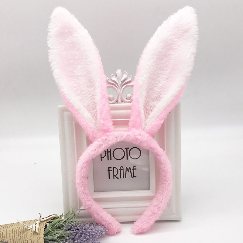 Plush Bunny Ears Headband Headdress Limorista