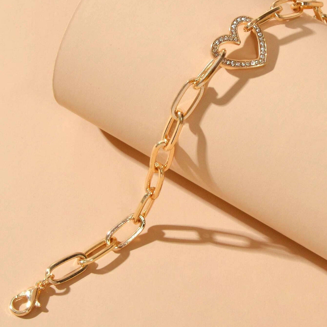 Love Pendant Clip Bracelet Street Women Limorista