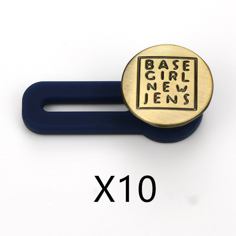 No Sew Jeans With Adjustable Expansion Waist Button Limorista