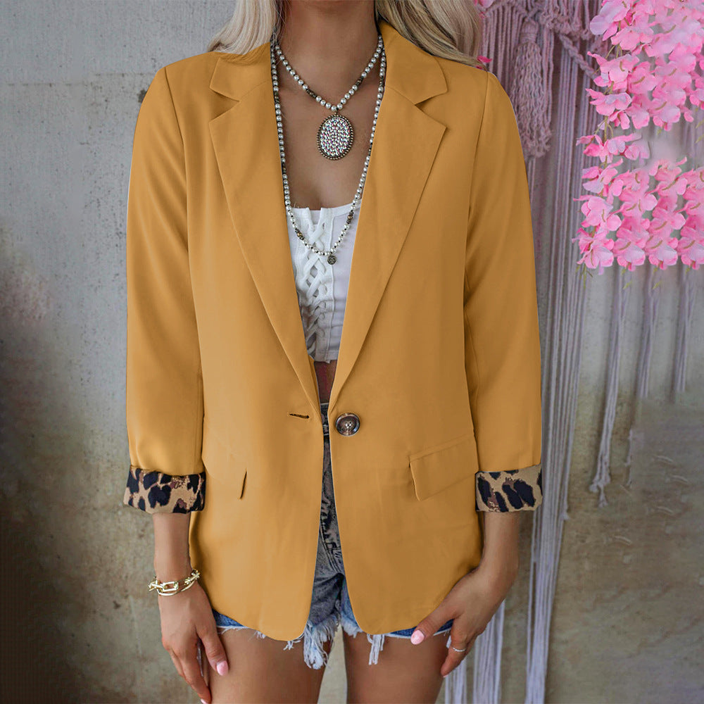 Long Sleeved Cardigan Casual Suit Coat Women Limorista