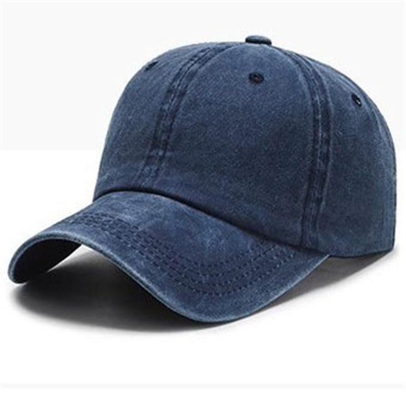 Washed Solid Color Light Board Baseball Cap For Women Limorista