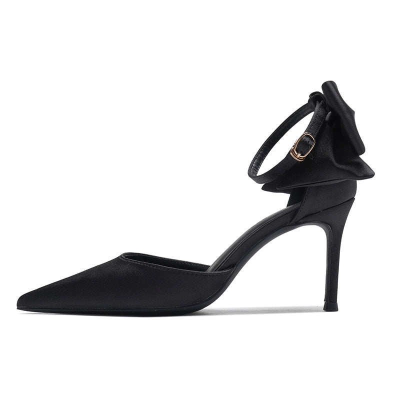 Buckle With Bow Hollowed Sandals Limorista