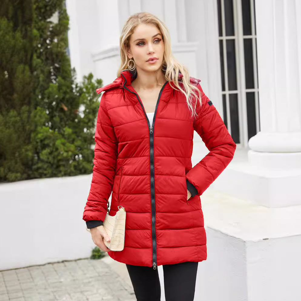 Waterproof Long-sleeved Cotton-padded Jacket Limorista