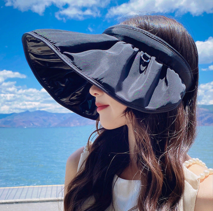 Summer Shell Hat FPF50 Empty-top Hat Women&