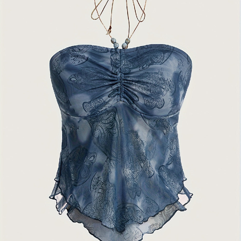 Limorista - Tie-dyed Fashion Personalized Tube Top For Women