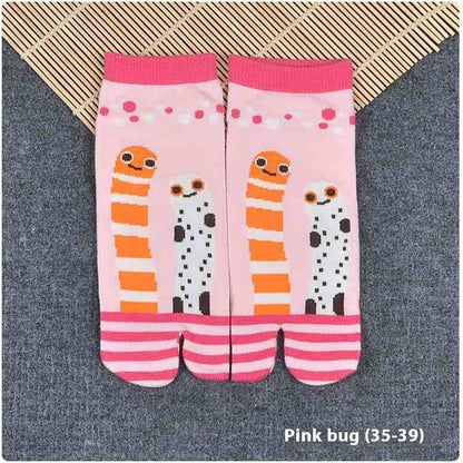 Two-toe Socks Split Toe Women&