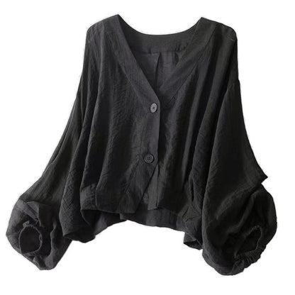 Loose-fitting Lightweight Thin Short Coat Limorista