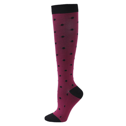 Sports Compression Socks Pattern Stretch Stockings Limorista
