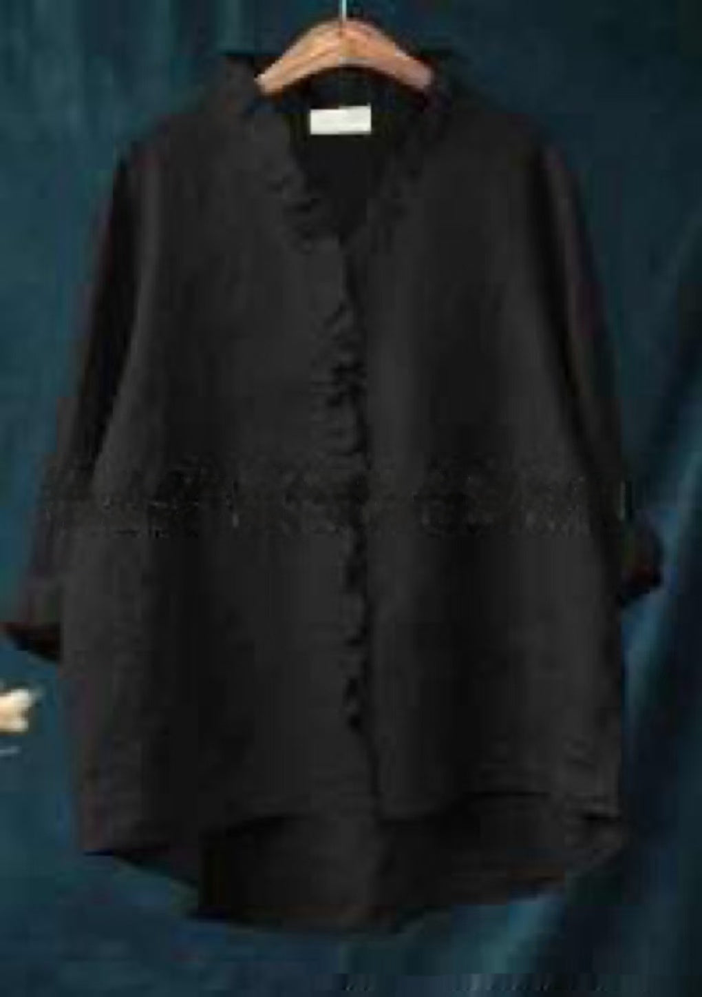 Loose Print Crew Neck Casual Plus Size Women&